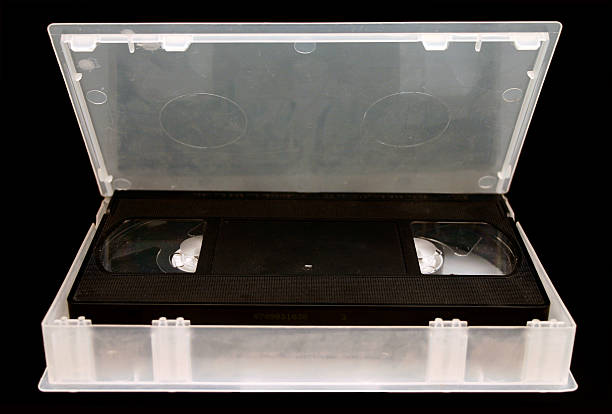Video tape Video tape in case home recording studio setup stock pictures, royalty-free photos & images