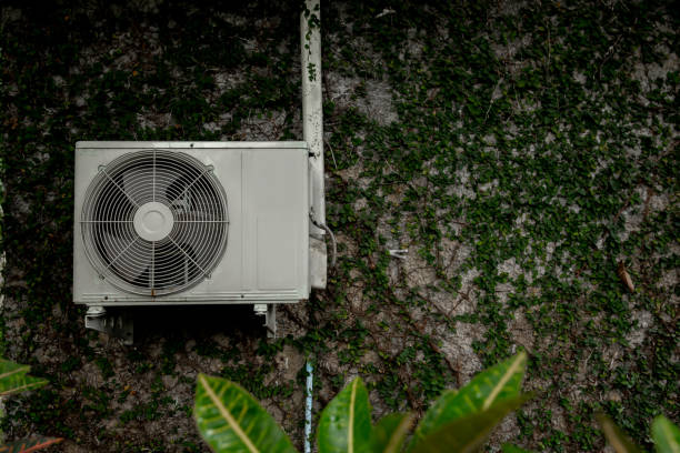Air Conditioner, Equipment, House, Energy Efficient, Window stock photo