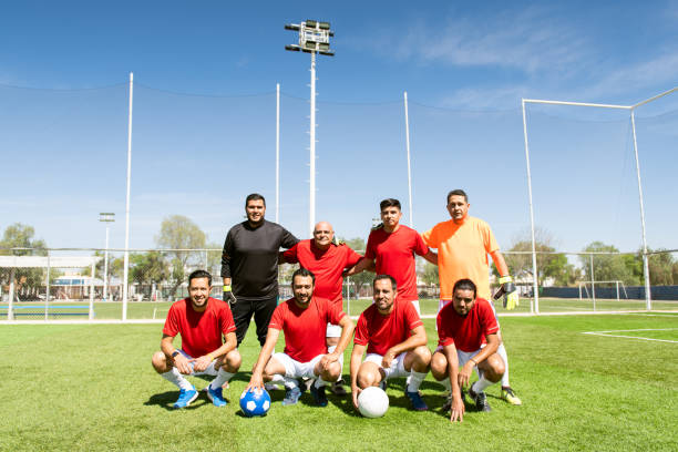 istock Soccer team group photo 1395371429