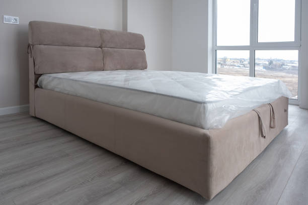 istock Interior of comfortable modern bedroom 1395371852