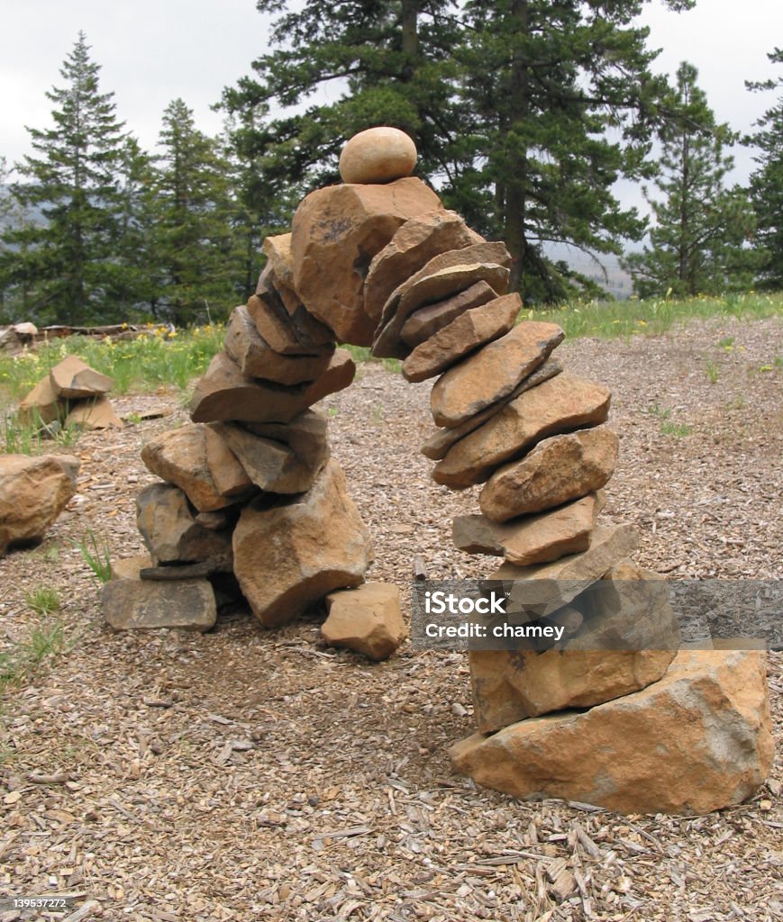 Balancing Act - Lizenzfrei Basalt Stock-Foto