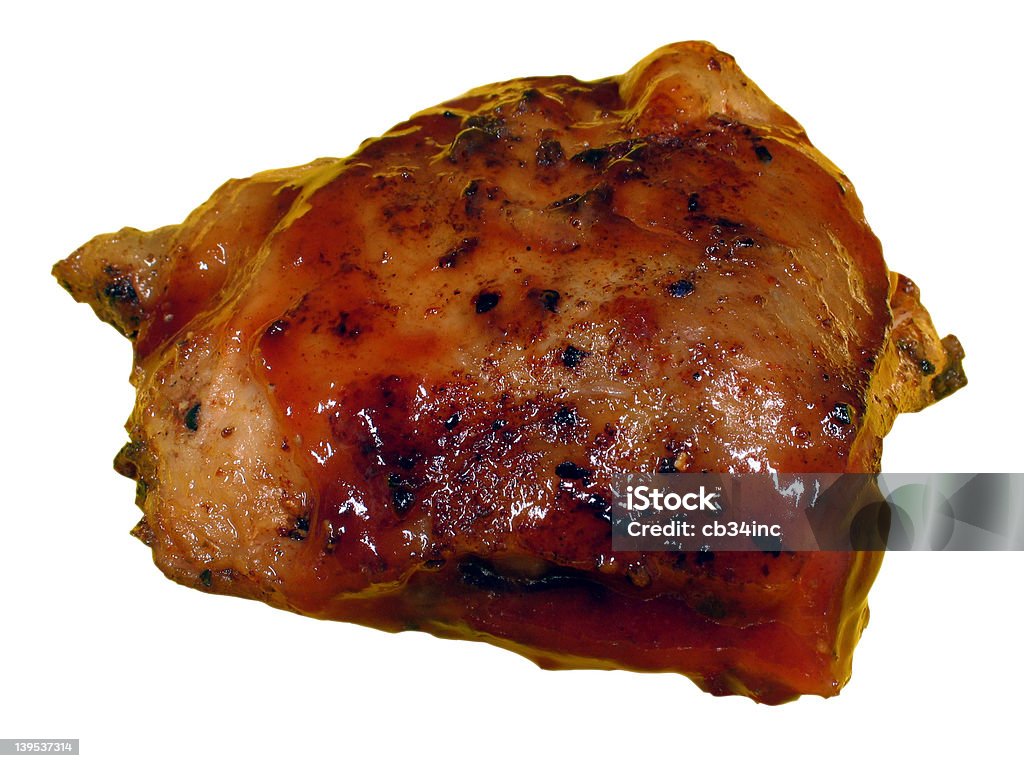 Frango bbq - Royalty-free Alimentação Não-saudável Foto de stock