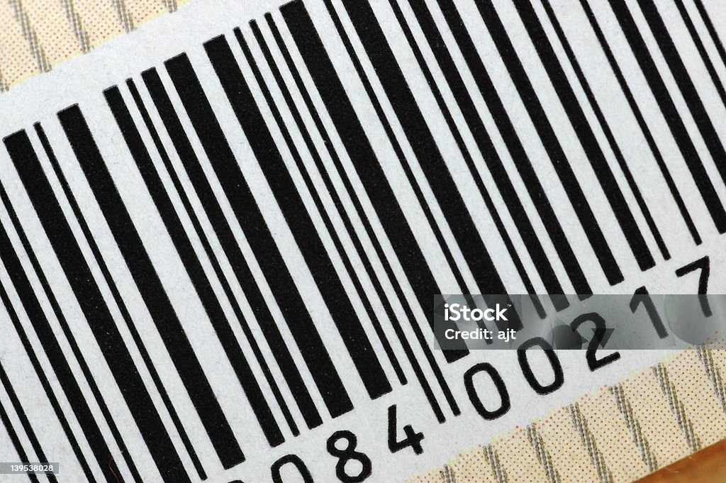 Barcode Barcode macro Bar Code Stock Photo