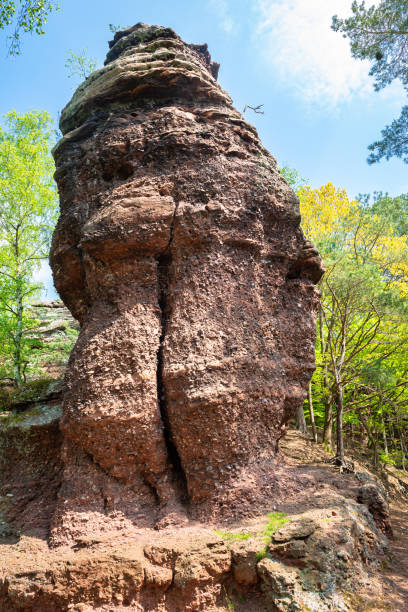 High isolated rock, used for rock climbing, also known as \