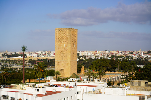 Hassan Tower , Rabat Morocco
