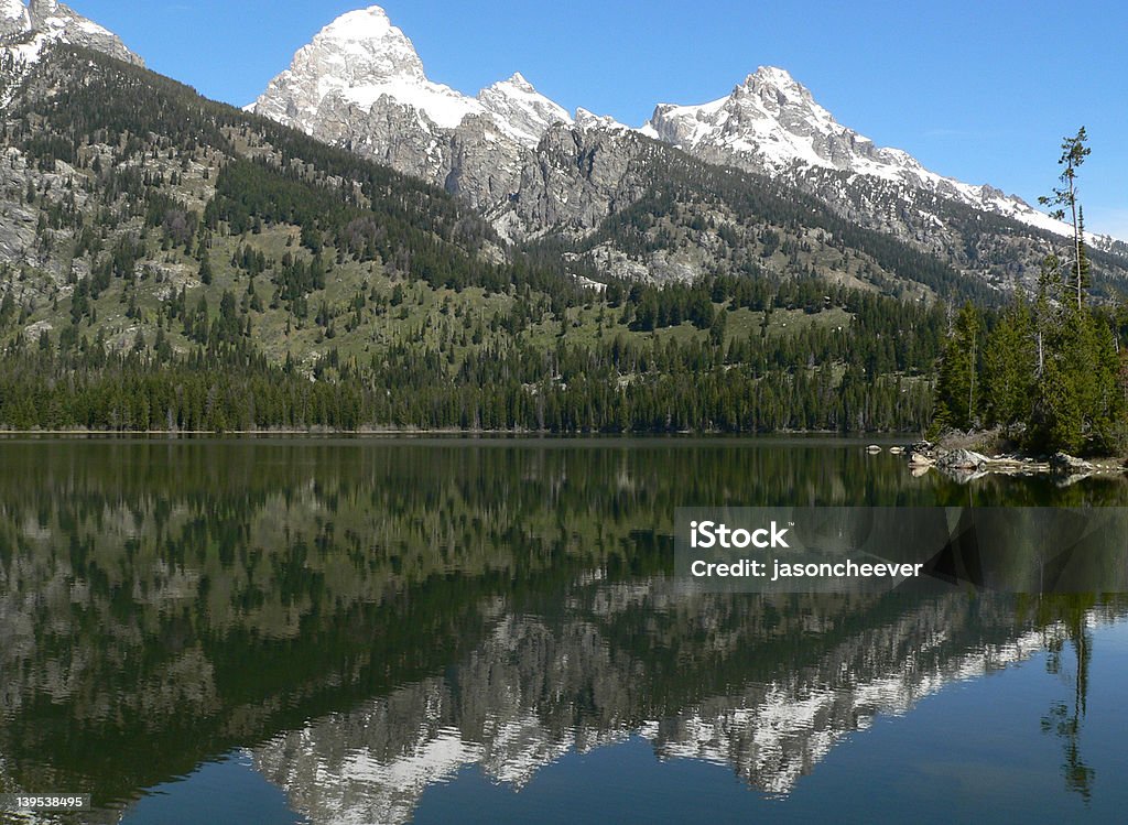 Grand Teton Taggart jezioro - Zbiór zdjęć royalty-free (Bez ludzi)