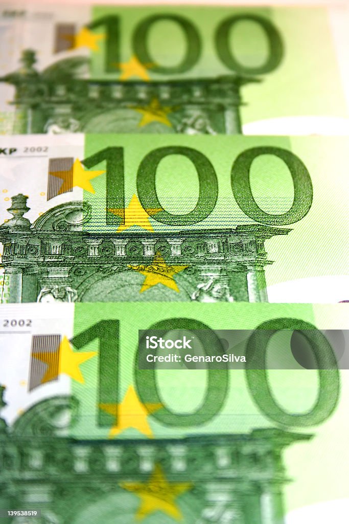 Banknotów Euro - Zbiór zdjęć royalty-free (Banknot)