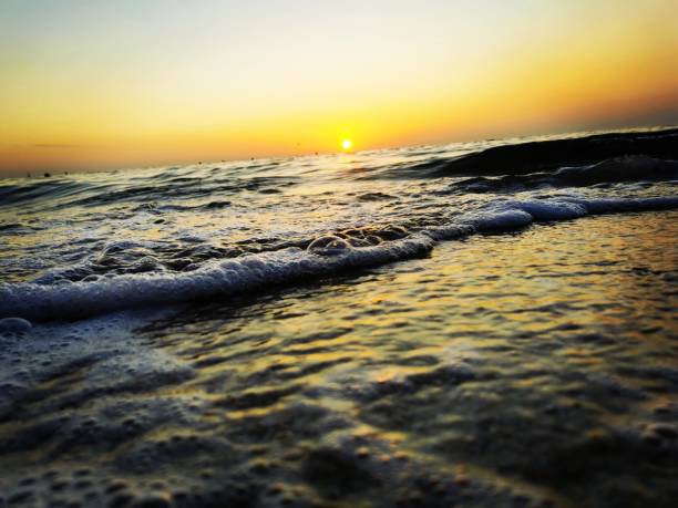 istock Sunset over the sea 1395385239