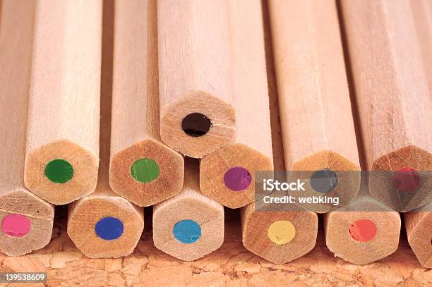 Colored Pencils Stock Photo - Download Image Now - Art, Art And Craft, Backgrounds