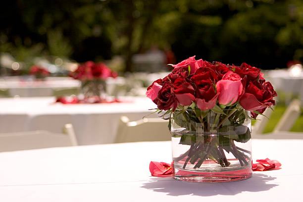istock Centerpiece of Roses 139539274