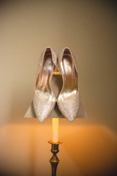 istock bridal shoes at a wedding 1395393410