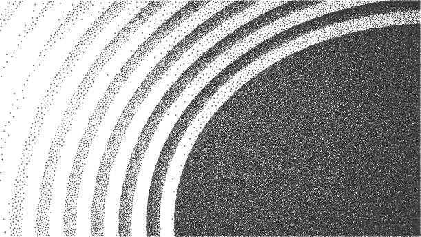Vector architecture dotwork gradient background. Abstract noise stipple pattern. 3d vector illustration. EPS 10 Vector architecture dotwork gradient background. Abstract noise stipple pattern. 3d vector illustration. old car audio stock illustrations