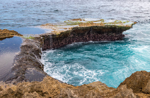 istock Rocky coastline at Lembongan 1395398421