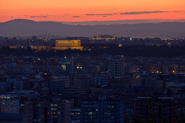 istock Panoramic Ankara view with anitkabir and bestepe 1395398994