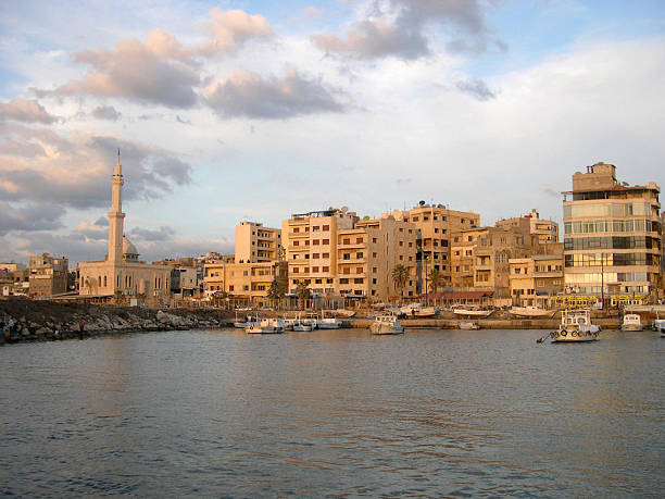 istock Small harbor in Tartus, Syria 139540312