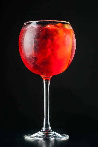 istock Cocktail with ice.  Mojito, aperol, soda, vodka, alcohol, martini 1395404426