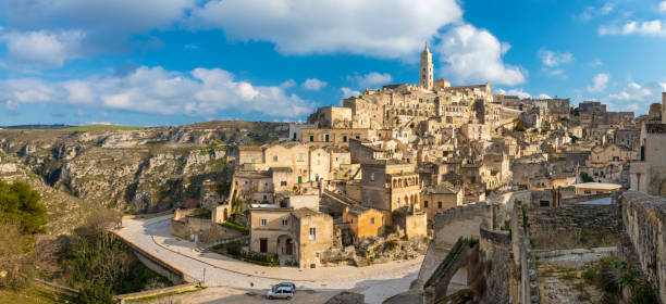 istock Matera - The cityscape with and the walley. 1395406357