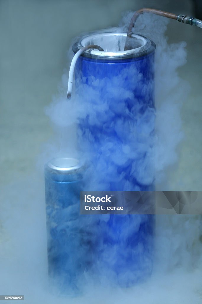 Что Жидкий кислород - Стоковые фото Азот роялти-фри