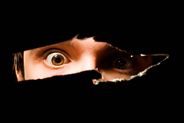 istock Scary eyes of a man 139541206
