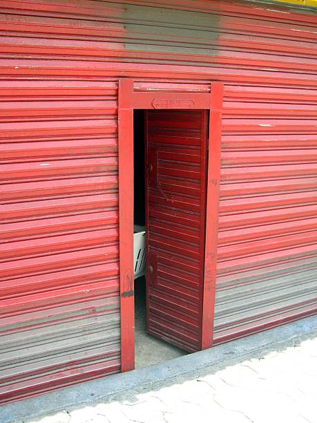 Cтоковое фото red door