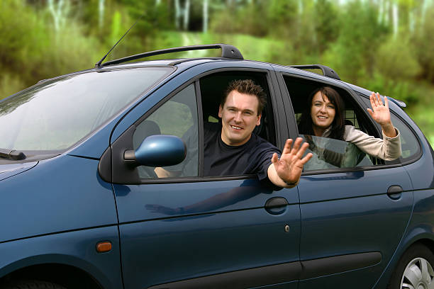 istock Couple Traveling In The Car 139541968