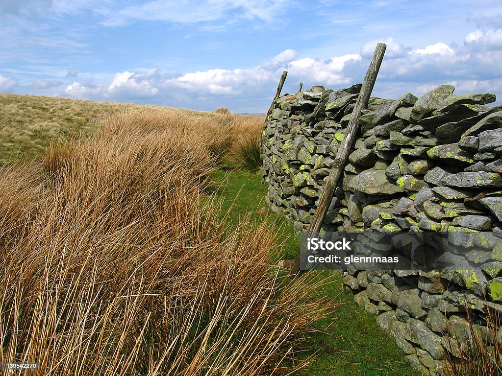 Drystone pared 3 - Foto de stock de Abandonado libre de derechos