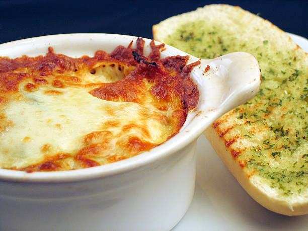 Baked Lasagna stock photo