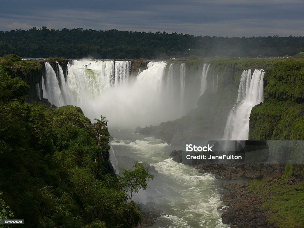 Primavera alle cascate di Iguazu - Foto stock royalty-free di Acqua