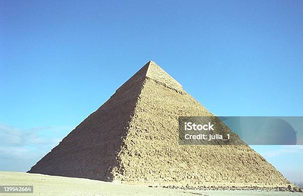 피라미드형 Of Chefren 0명에 대한 스톡 사진 및 기타 이미지 - 0명, 경외감, 국제 관광명소