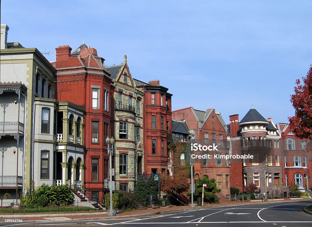 Logan Circle, à Washington, D.C. - Photo de Washington DC libre de droits