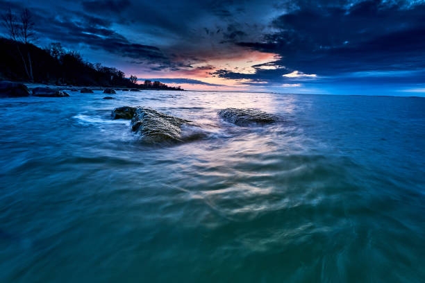 istock rocky baltic seascape in the evening 1395429477