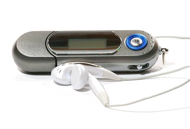 MP3 player stock photo