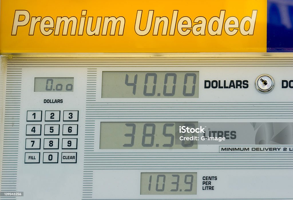 Precio del combustible australianos - Foto de stock de Alto - Descripción física libre de derechos