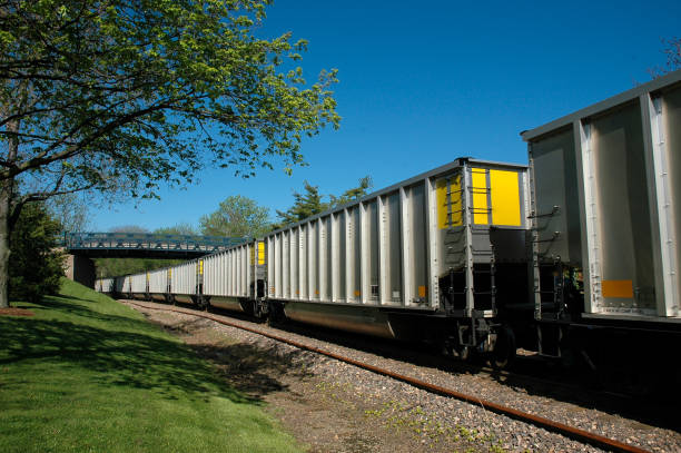istock Coal Train in Kirkwood, Missouri - Springtime 1395432608