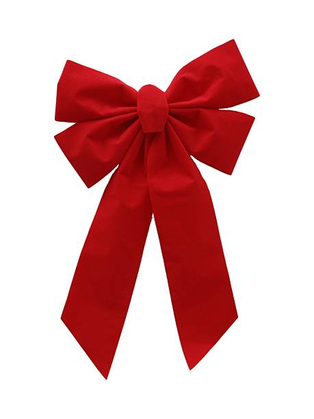 red bow stock photo