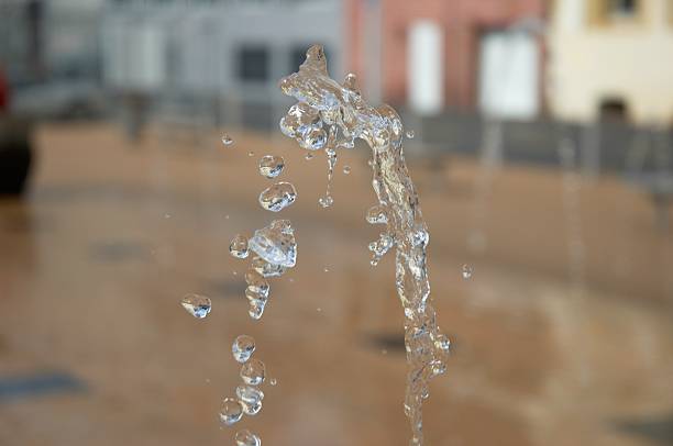 Crystal water stock photo