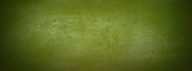 istock Panoramic Lime Green Grunge Cement Wall Abstract Background Texture 1395443832