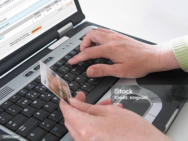 Online Shopping Stock Photo - Download Image Now - At The Edge Of, Borrowing, Breaking