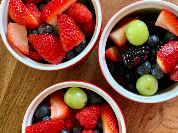 istock Display of Fresh Food - Fresh Fruit Cups 1395447788