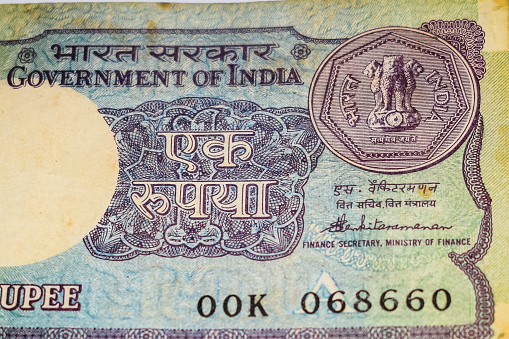 Indian new 2000 and 500 Rs Currency Note in isolated white background.