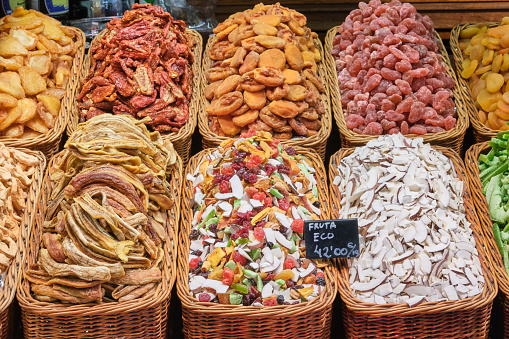Great choice of dried fruits for sale