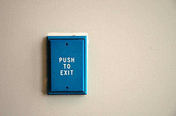 Push Button Exit Icon 70+ Escape Push Button Pushing Exit Sign Stock Photos, Pictures ...