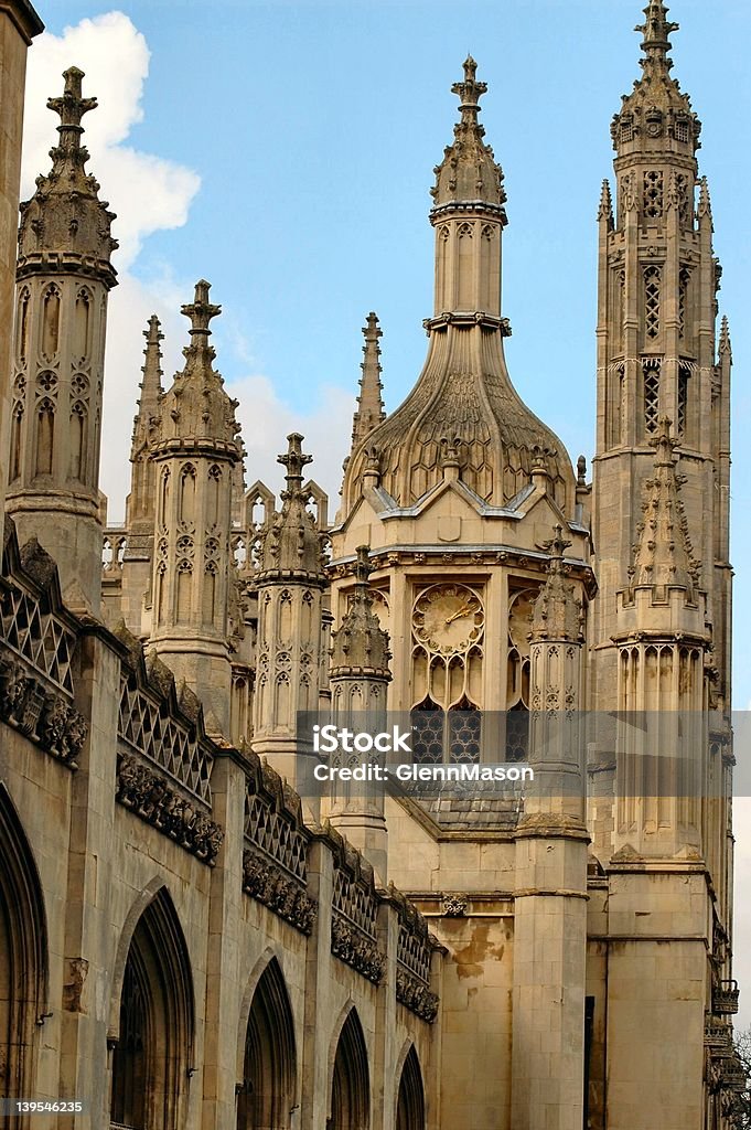 Kings College, Cambridge - Foto de stock de King's College royalty-free