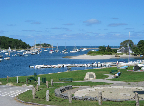 Summer's day at Cohasset Harbor