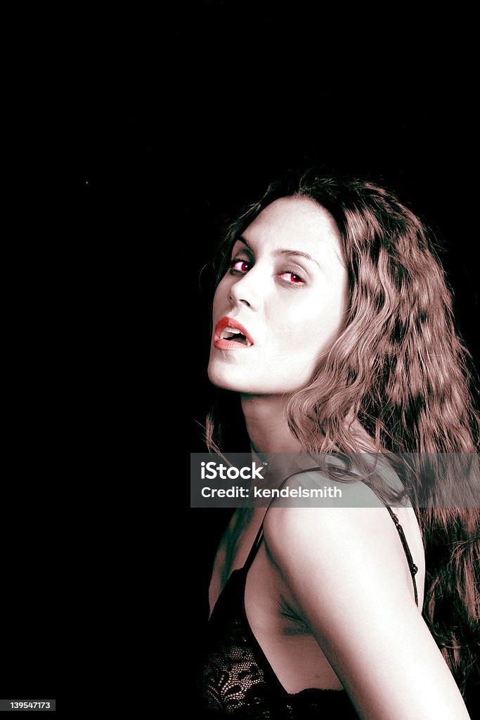 Sexy vampire#1 - Foto de stock de Adulto royalty-free