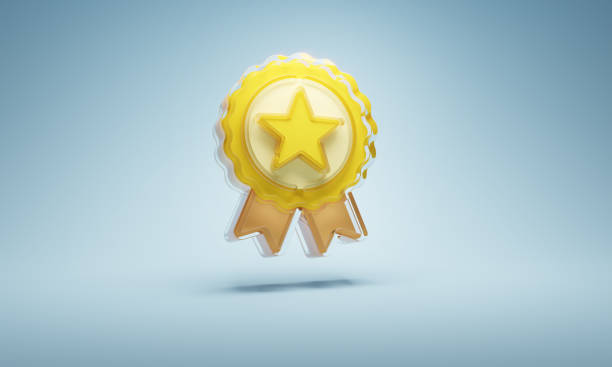 istock Glossy design premium quality guarantee star badge 1395473379