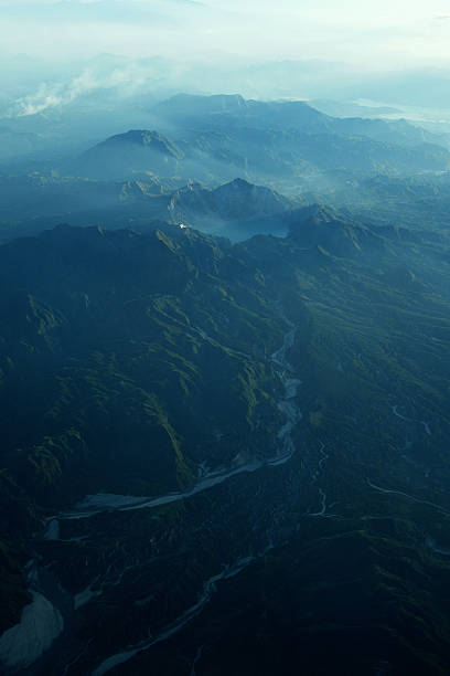 Mountains  near Manilla stock photo