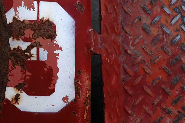 istock Red and the number nine 139547682