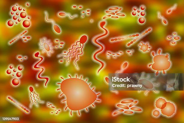 Vetores de Bactéria e mais imagens de Alta Magnificação - Alta Magnificação, Ampliação, Anti-higiênico