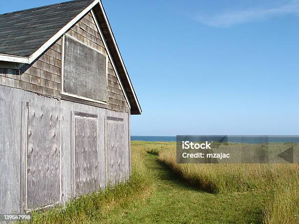 Sam Shack W Naturze Przez Ocean - zdjęcia stockowe i więcej obrazów Bez ludzi - Bez ludzi, Biwakować, Chata